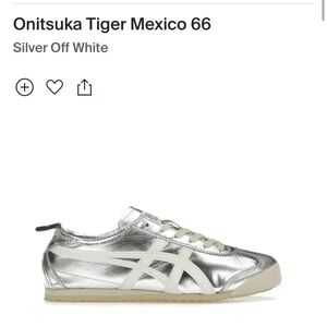 Onitsuka Tiger Mexico 66
Silver Off White